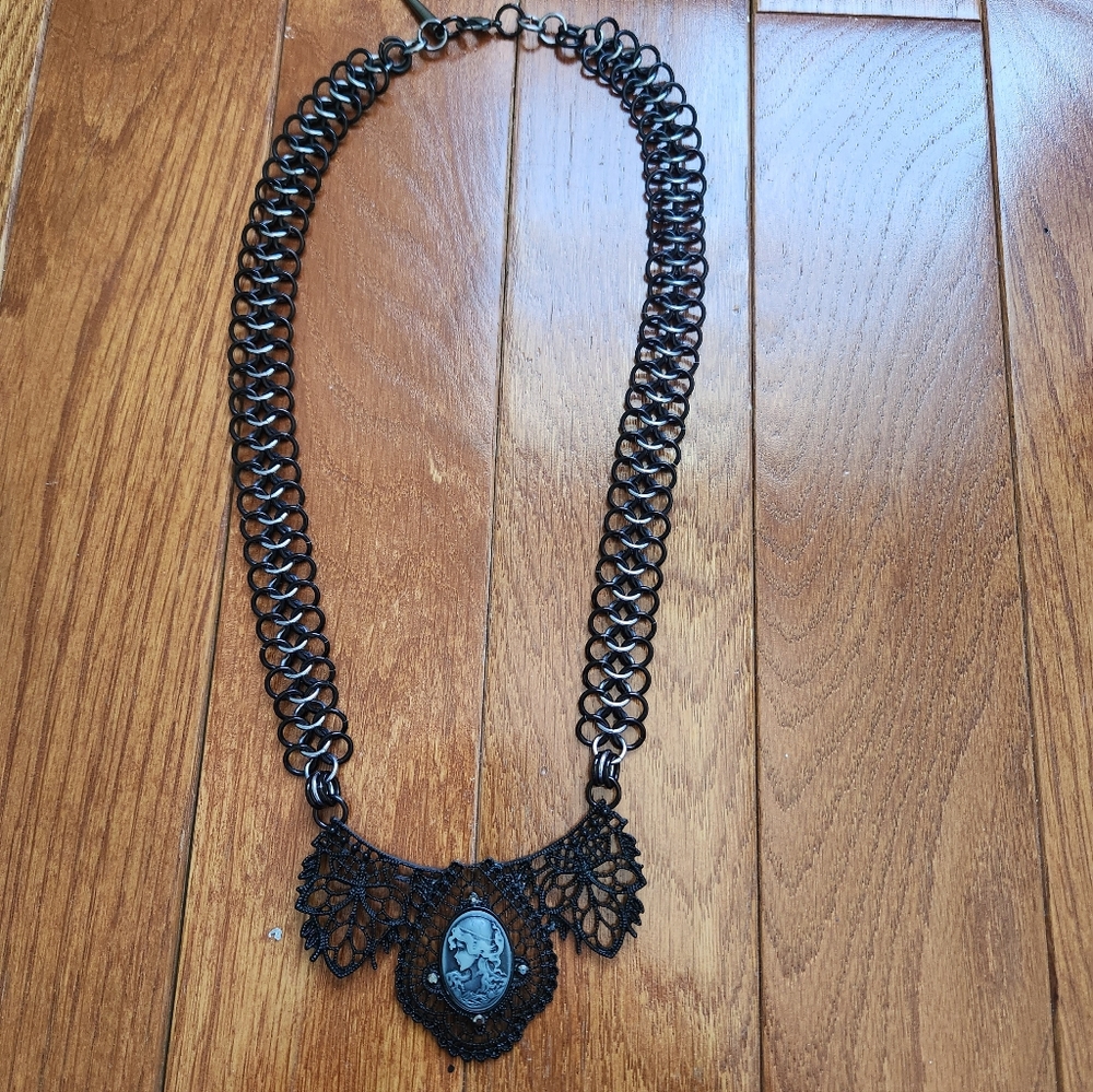 Chain Mail Necklace Handmade
